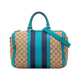 Gucci Boston Beige Leather shoulder